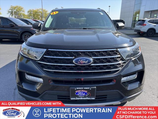 used 2021 Ford Explorer car, priced at $32,995