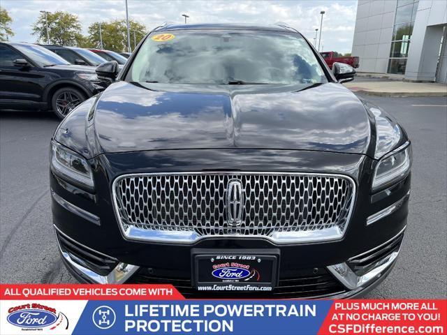 used 2020 Lincoln Nautilus car, priced at $29,990