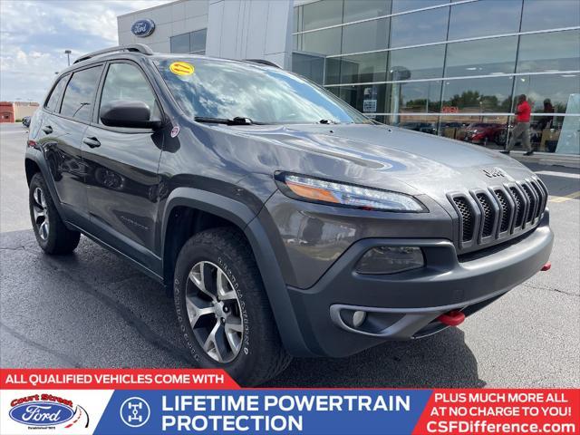 used 2017 Jeep Cherokee car, priced at $14,566