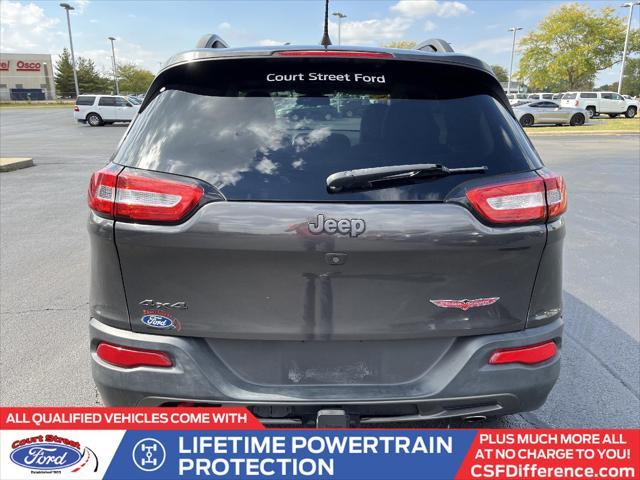 used 2017 Jeep Cherokee car, priced at $17,998