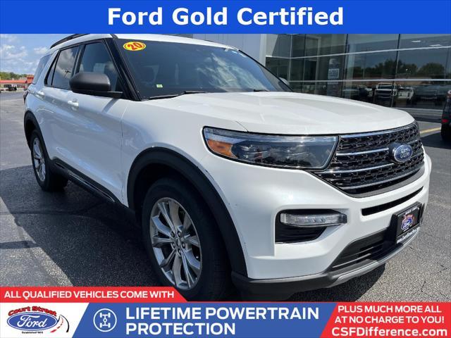 used 2020 Ford Explorer car, priced at $30,499