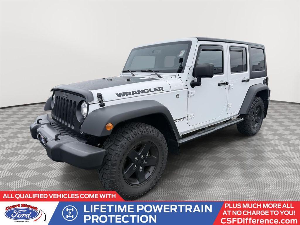 used 2017 Jeep Wrangler Unlimited car, priced at $16,328