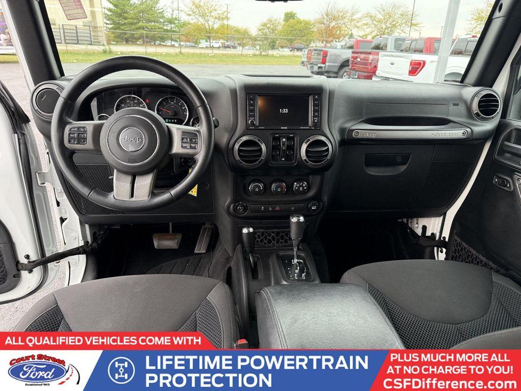 used 2017 Jeep Wrangler Unlimited car, priced at $16,328