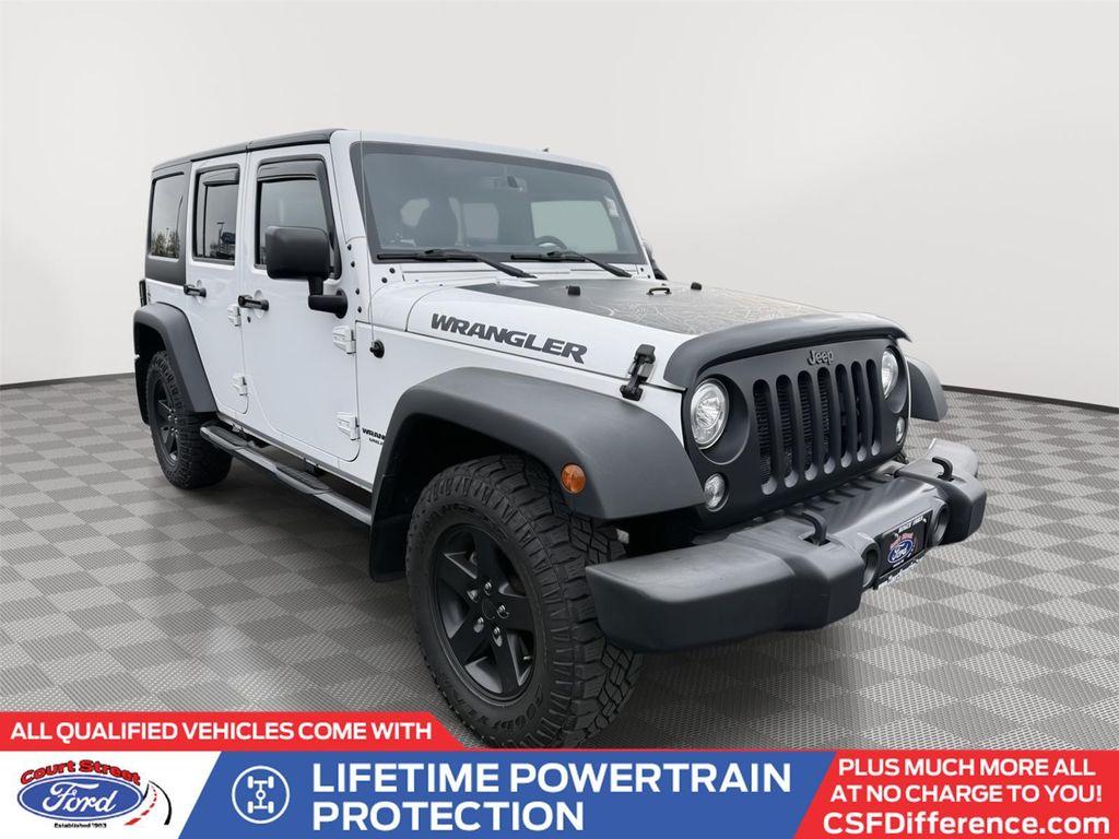 used 2017 Jeep Wrangler Unlimited car, priced at $16,328