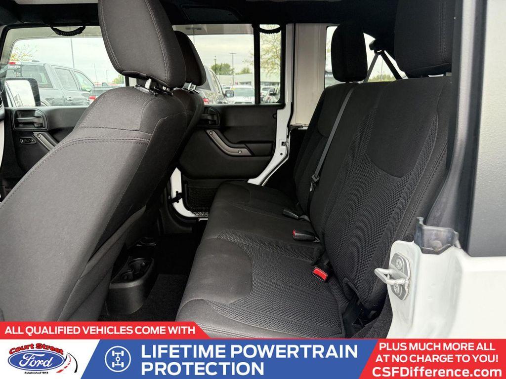 used 2017 Jeep Wrangler Unlimited car, priced at $16,328