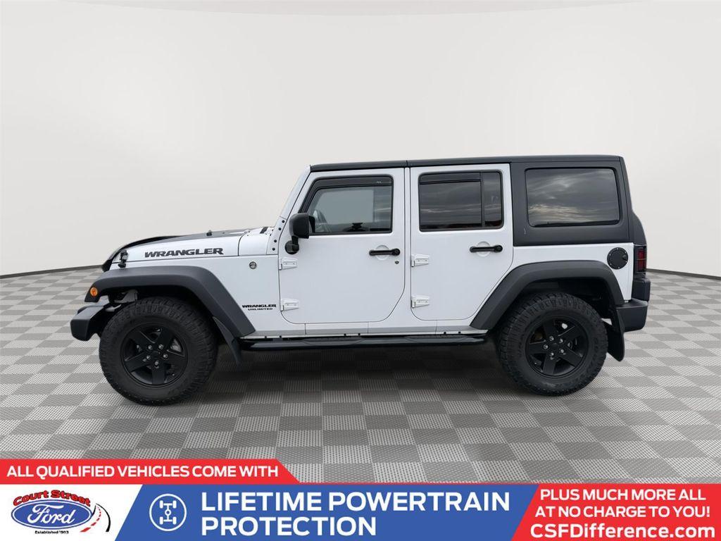 used 2017 Jeep Wrangler Unlimited car, priced at $16,328