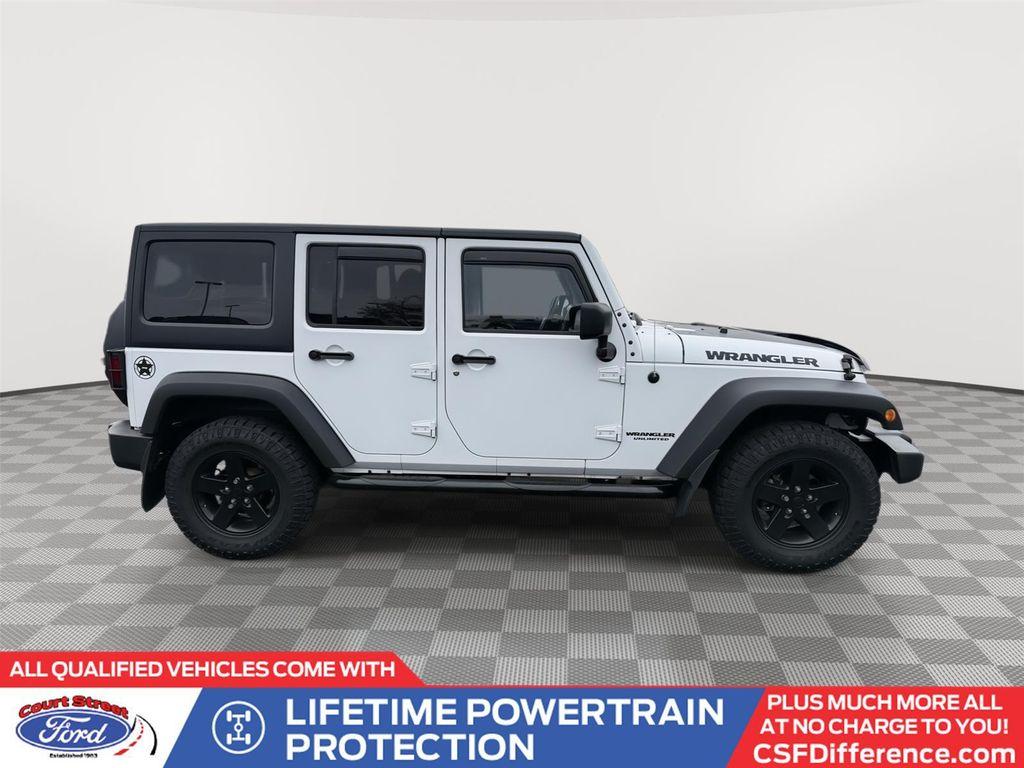 used 2017 Jeep Wrangler Unlimited car, priced at $16,328