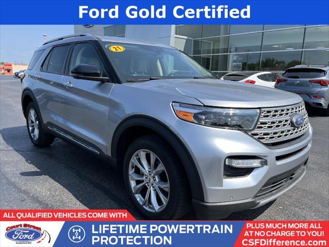 used 2021 Ford Explorer car, priced at $34,990