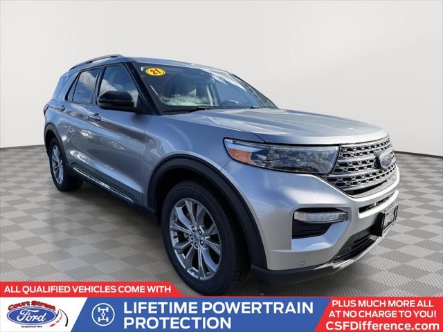 used 2021 Ford Explorer car, priced at $32,970