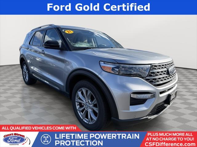 used 2021 Ford Explorer car, priced at $32,950