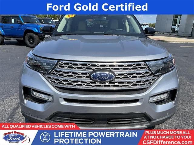 used 2021 Ford Explorer car, priced at $34,990