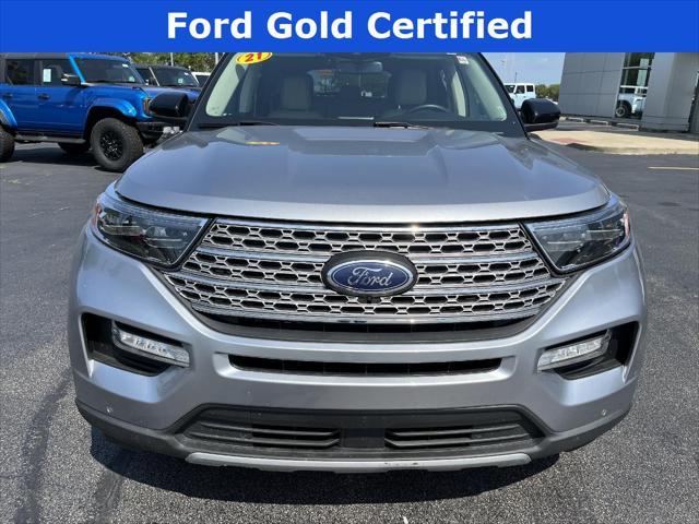 used 2021 Ford Explorer car, priced at $33,989