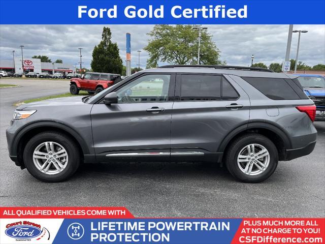 used 2024 Ford Explorer car, priced at $35,998