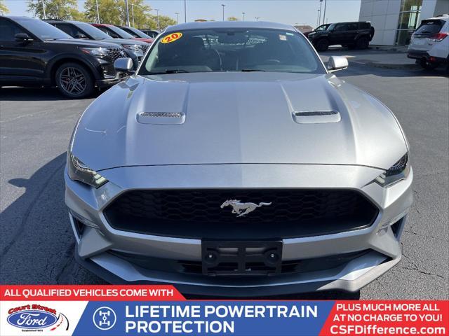 used 2020 Ford Mustang car, priced at $25,990