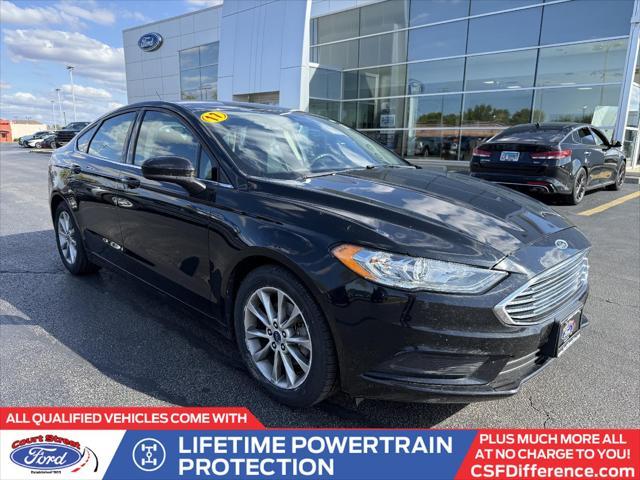 used 2017 Ford Fusion car, priced at $13,998