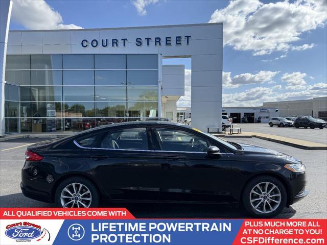 used 2017 Ford Fusion car, priced at $13,998