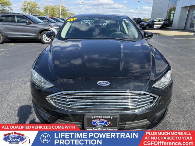 used 2017 Ford Fusion car, priced at $13,998