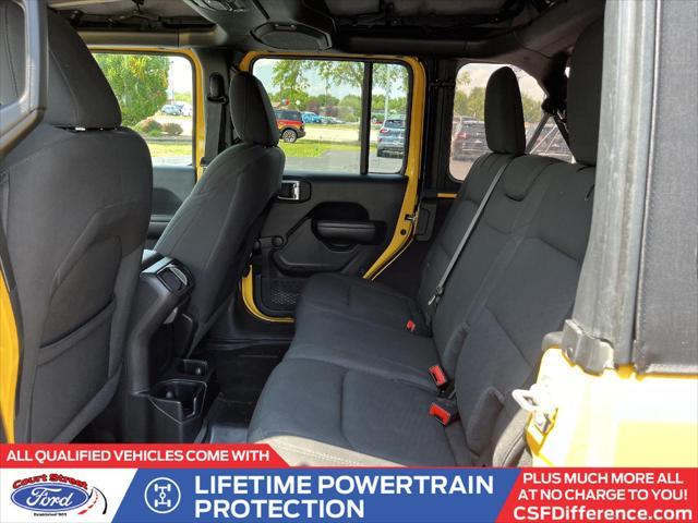 used 2020 Jeep Wrangler Unlimited car, priced at $28,985