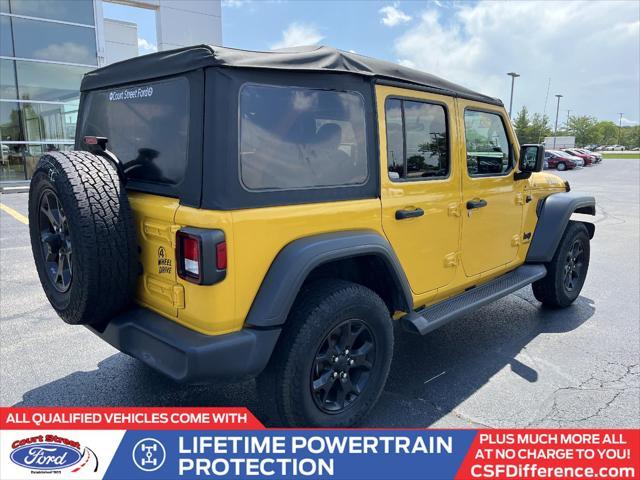 used 2020 Jeep Wrangler Unlimited car, priced at $28,985