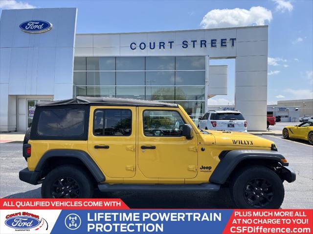 used 2020 Jeep Wrangler Unlimited car, priced at $28,985