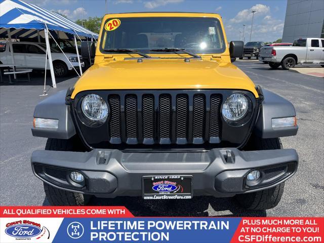 used 2020 Jeep Wrangler Unlimited car, priced at $28,985