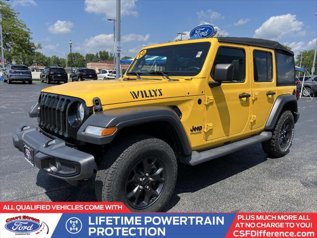 used 2020 Jeep Wrangler Unlimited car, priced at $28,985