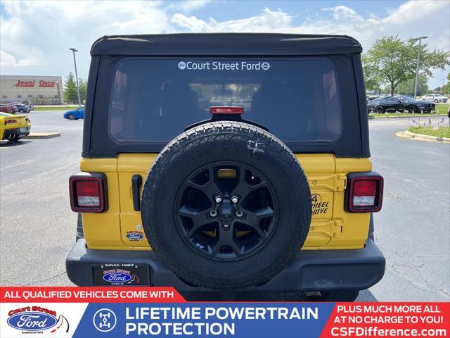 used 2020 Jeep Wrangler Unlimited car, priced at $28,985