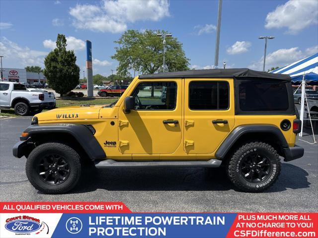 used 2020 Jeep Wrangler Unlimited car, priced at $28,985