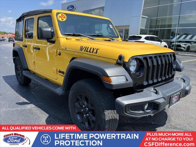 used 2020 Jeep Wrangler Unlimited car, priced at $28,985