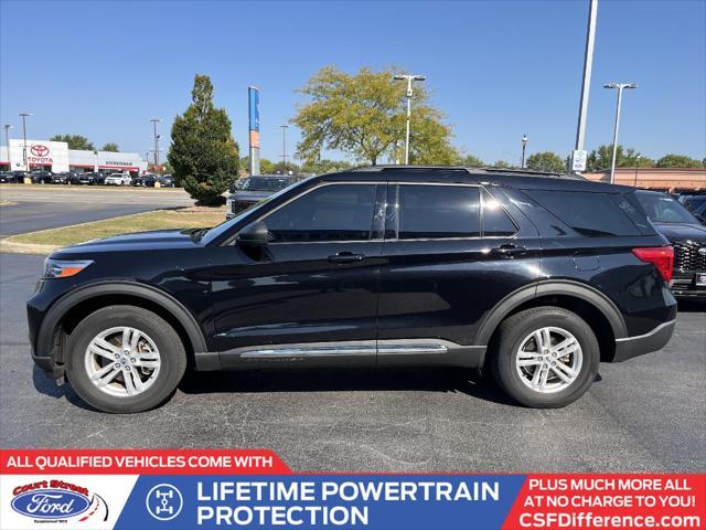 used 2021 Ford Explorer car, priced at $30,990