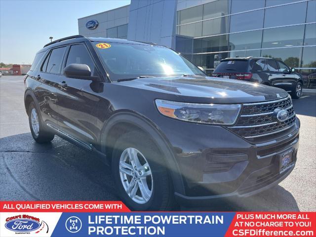 used 2021 Ford Explorer car, priced at $30,990