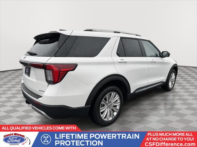 new 2025 Ford Explorer car, priced at $54,756