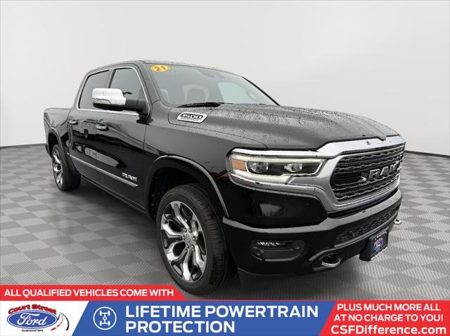 used 2021 Ram 1500 car, priced at $45,800