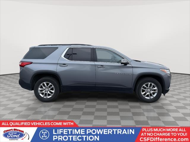 used 2021 Chevrolet Traverse car, priced at $25,516