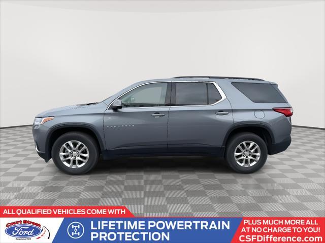 used 2021 Chevrolet Traverse car, priced at $25,516