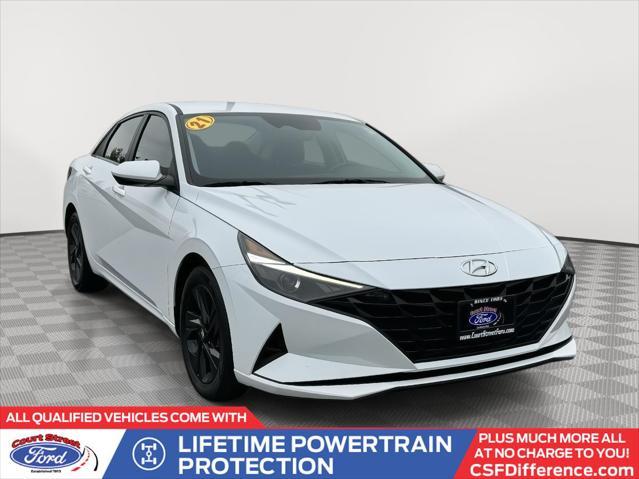 used 2021 Hyundai Elantra car, priced at $17,884