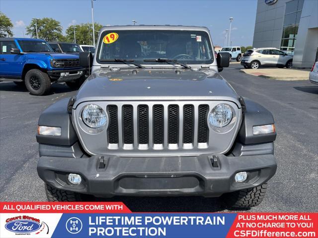 used 2019 Jeep Wrangler Unlimited car, priced at $27,465