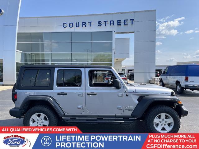 used 2019 Jeep Wrangler Unlimited car, priced at $27,465