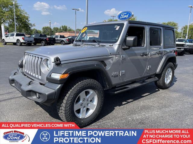 used 2019 Jeep Wrangler Unlimited car, priced at $27,465