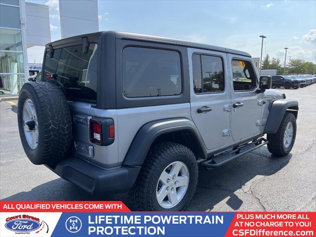 used 2019 Jeep Wrangler Unlimited car, priced at $27,465