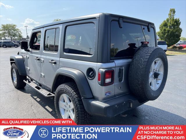 used 2019 Jeep Wrangler Unlimited car, priced at $27,465