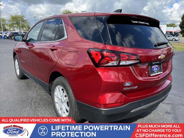 used 2022 Chevrolet Equinox car, priced at $23,898