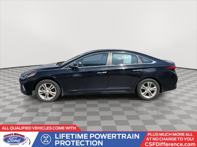 used 2019 Hyundai Sonata car, priced at $10,890