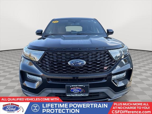 used 2021 Ford Explorer car, priced at $38,498