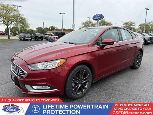 used 2018 Ford Fusion car, priced at $14,898