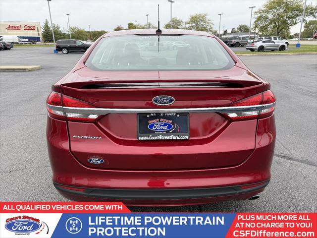 used 2018 Ford Fusion car, priced at $14,898