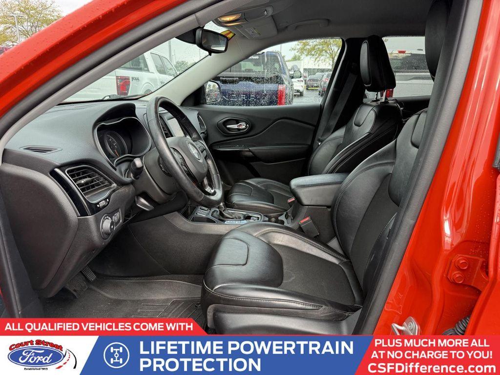used 2021 Jeep Cherokee car, priced at $21,722