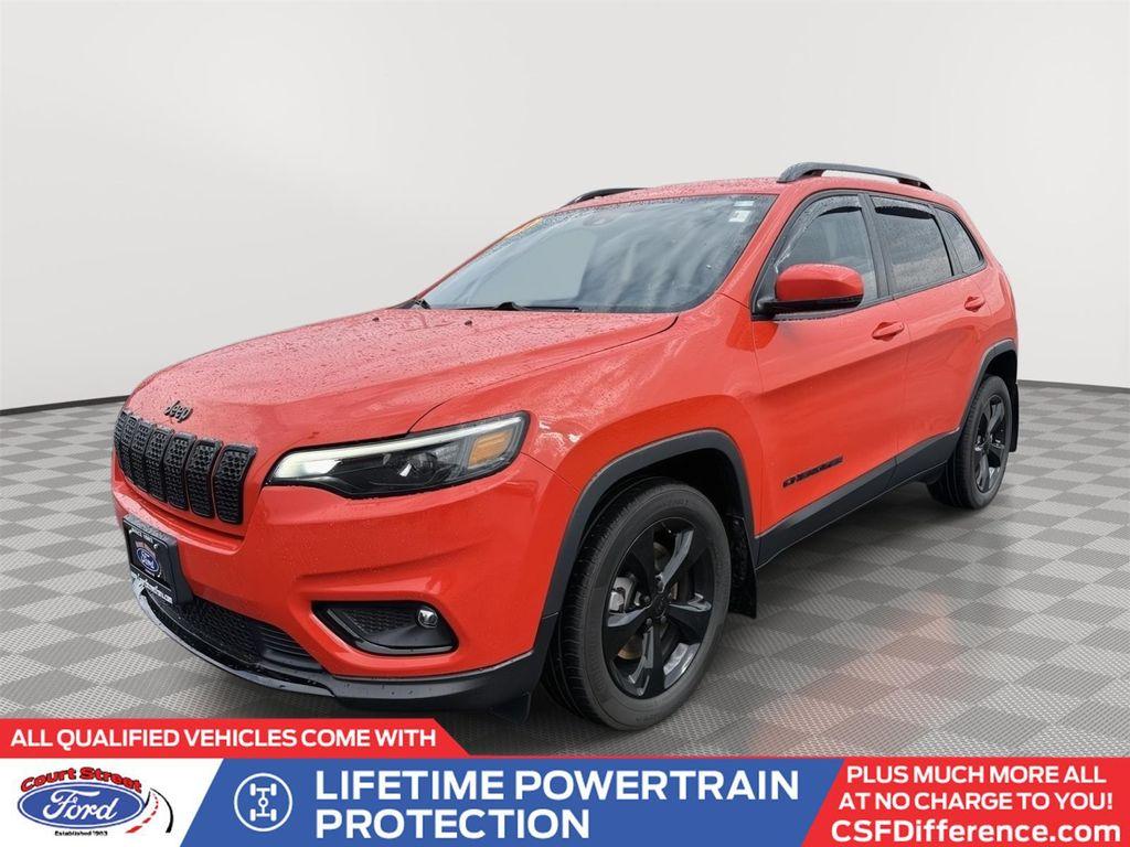 used 2021 Jeep Cherokee car, priced at $21,722