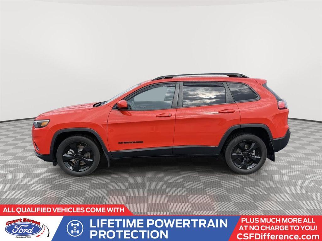 used 2021 Jeep Cherokee car, priced at $21,722