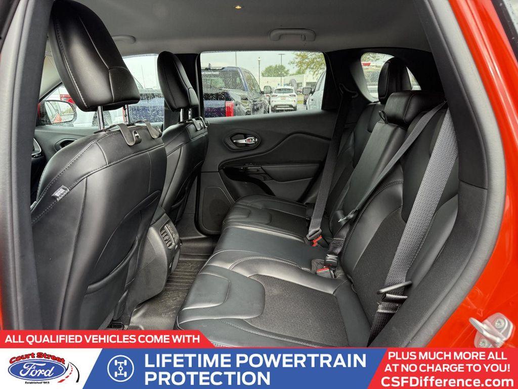used 2021 Jeep Cherokee car, priced at $21,722